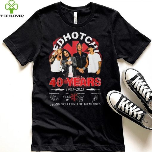Red Hot Chili Peppers 40 Years Of 1983 2023 T Shirt