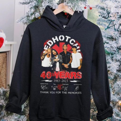 Red Hot Chili Peppers 40 Years Of 1983 2023 T Shirt