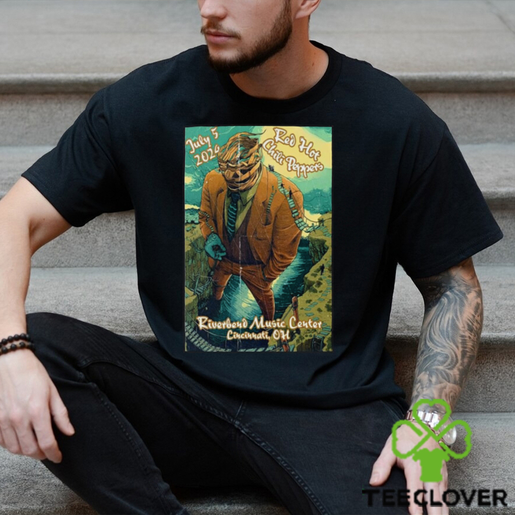 Red Hot Chili Peppers Cincinnati, OH July 5 2024 Event Poster Shirt Red Hot Chili Peppers Cincinnati, OH July 5 2024 Event Poster Shirt