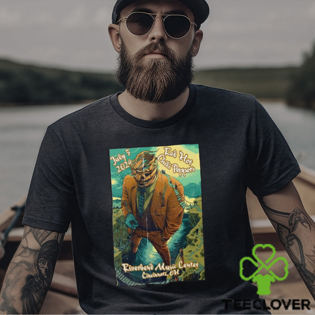 Red Hot Chili Peppers Cincinnati, OH July 5 2024 Event Poster Shirt Red Hot Chili Peppers Cincinnati, OH July 5 2024 Event Poster Shirt