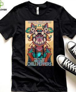 Red Hot Chili Peppers March 19 2023 Vive Latino Festival Mexico City Mexico Shirt
