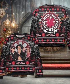 Red Hot Chili Peppers Ugly 3D Sweater, Family Ugly Christmas Sweater