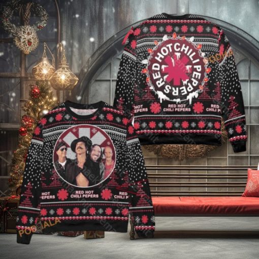 Red Hot Chili Peppers Ugly 3D Sweater, Family Ugly Christmas Sweater