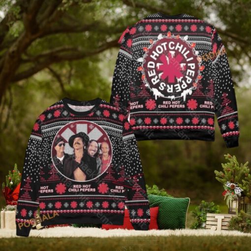 Red Hot Chili Peppers Ugly 3D Sweater, Family Ugly Christmas Sweater
