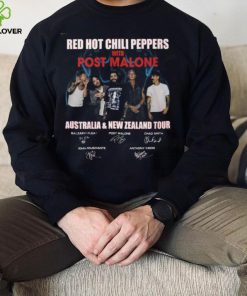 Red Hot Chili Peppers With Post Malone Australia & New Zealand Tour T Shirt