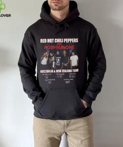 Red Hot Chili Peppers With Post Malone Australia & New Zealand Tour T Shirt 3 Red Hot Chili Peppers With Post Malone Australia & New Zealand Tour T Shirt