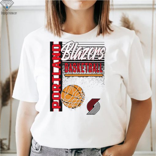 Red Portland Trail Blazers NBA Swish shirt