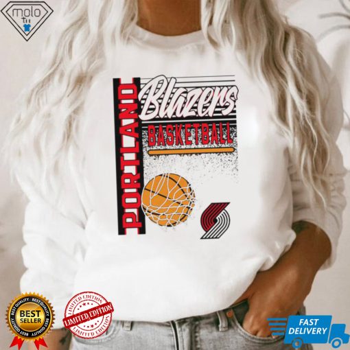 Red Portland Trail Blazers NBA Swish shirt