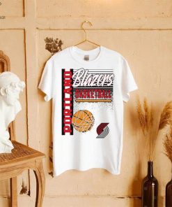 Red Portland Trail Blazers NBA Swish shirt