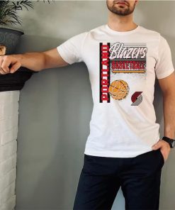 Red Portland Trail Blazers NBA Swish shirt