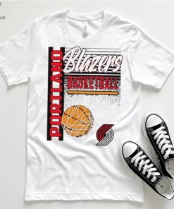 Red Portland Trail Blazers NBA Swish shirt