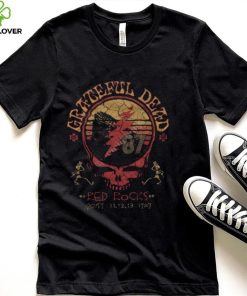 Red Rocks 87 Grateful Dead Halloween T Shirt