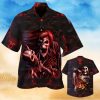 Red Skull Hawaiian Shirt