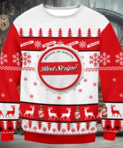 Red Stripe Beer Ugly Sweater