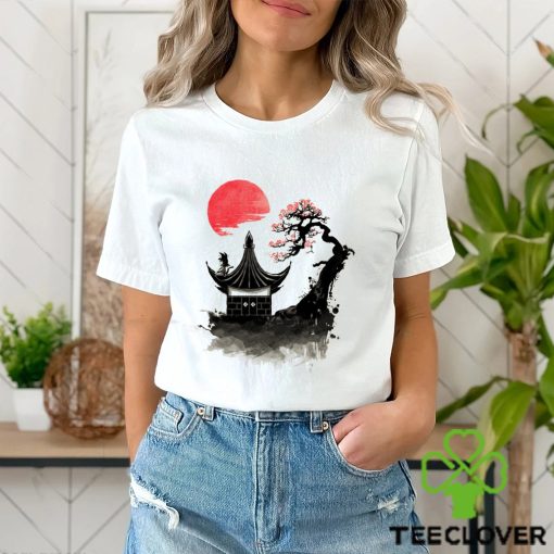 Red Sun Saiyan T Shirt