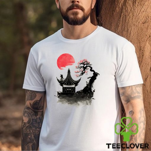 Red Sun Saiyan T Shirt