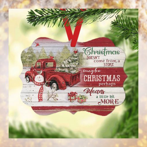 Red Truck Ornament