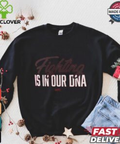 Red UFC Fighting Is In Our DNA T Shirt