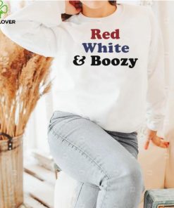 Red White And Booze T Shirt