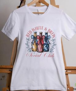 Red White And Brew Social Club 4th Of July Beer Shirt