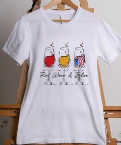Red Wine And Blue Drinking America Shirt 2 Red Wine And Blue Drinking America Shirt