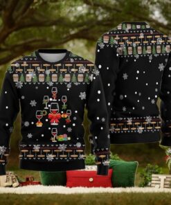Red Wine Merry Christmas Ugly Christmas Sweater