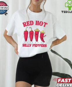 Red hot silly peppers cute t shirt