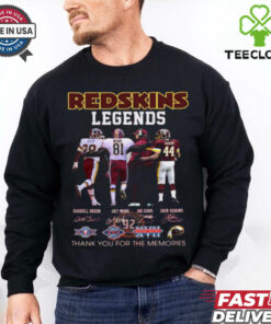 Redskins Legends Thank You For The Memories Signature 2024 Shirt 2 Redskins Legends Thank You For The Memories Signature 2024 Shirt