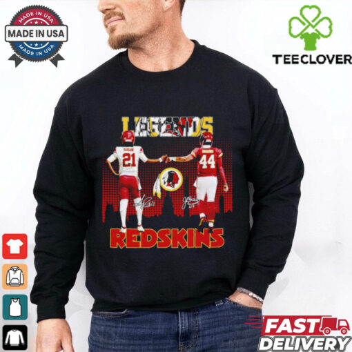 Redskins legends Taylor and Riggins signatures hoodie, sweater, longsleeve, shirt v-neck, t-shirt