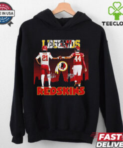 Redskins legends Taylor and Riggins signatures shirt