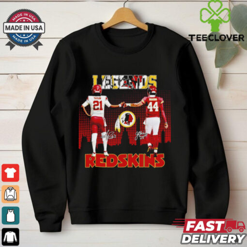 Redskins legends Taylor and Riggins signatures hoodie, sweater, longsleeve, shirt v-neck, t-shirt