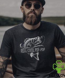 Reel Cool Pop Pop Fishing Pop Pop Father's Day Men's T shirt
