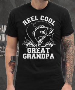 Reel cool great grandpa 2023 shirt