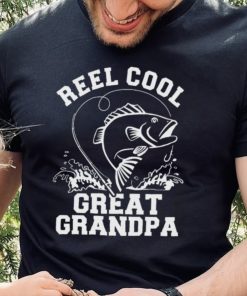Reel cool great grandpa 2023 shirt