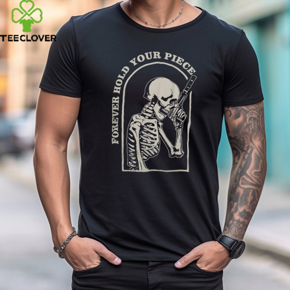 Refracted Wolf Apparel Forever Hold Your Piece Shirt Refracted Wolf Apparel Forever Hold Your Piece Shirt