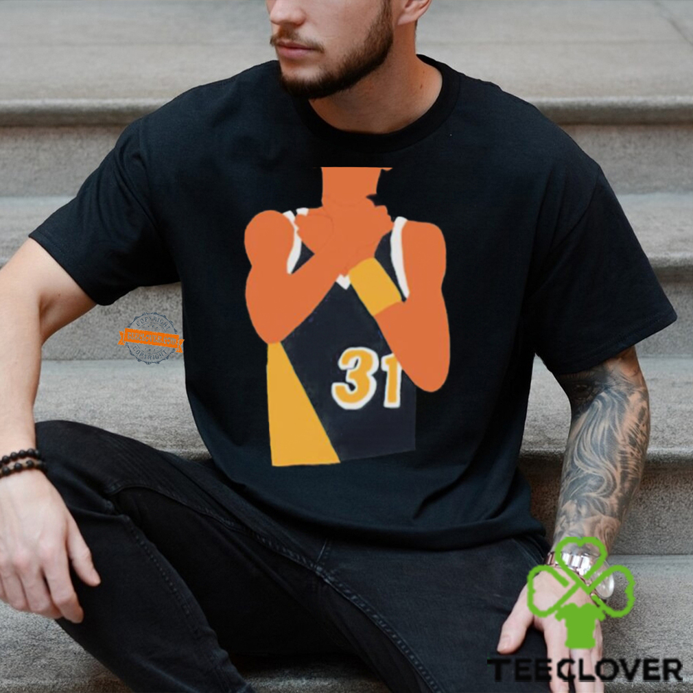 Reggie Miller choke sign shirt Reggie Miller choke sign shirt