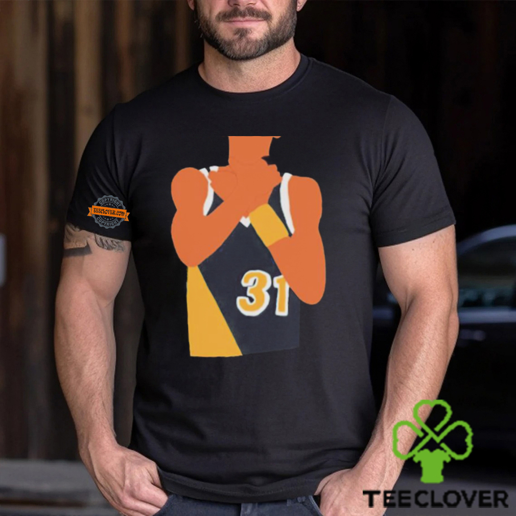 Reggie Miller choke sign shirt Reggie Miller choke sign shirt