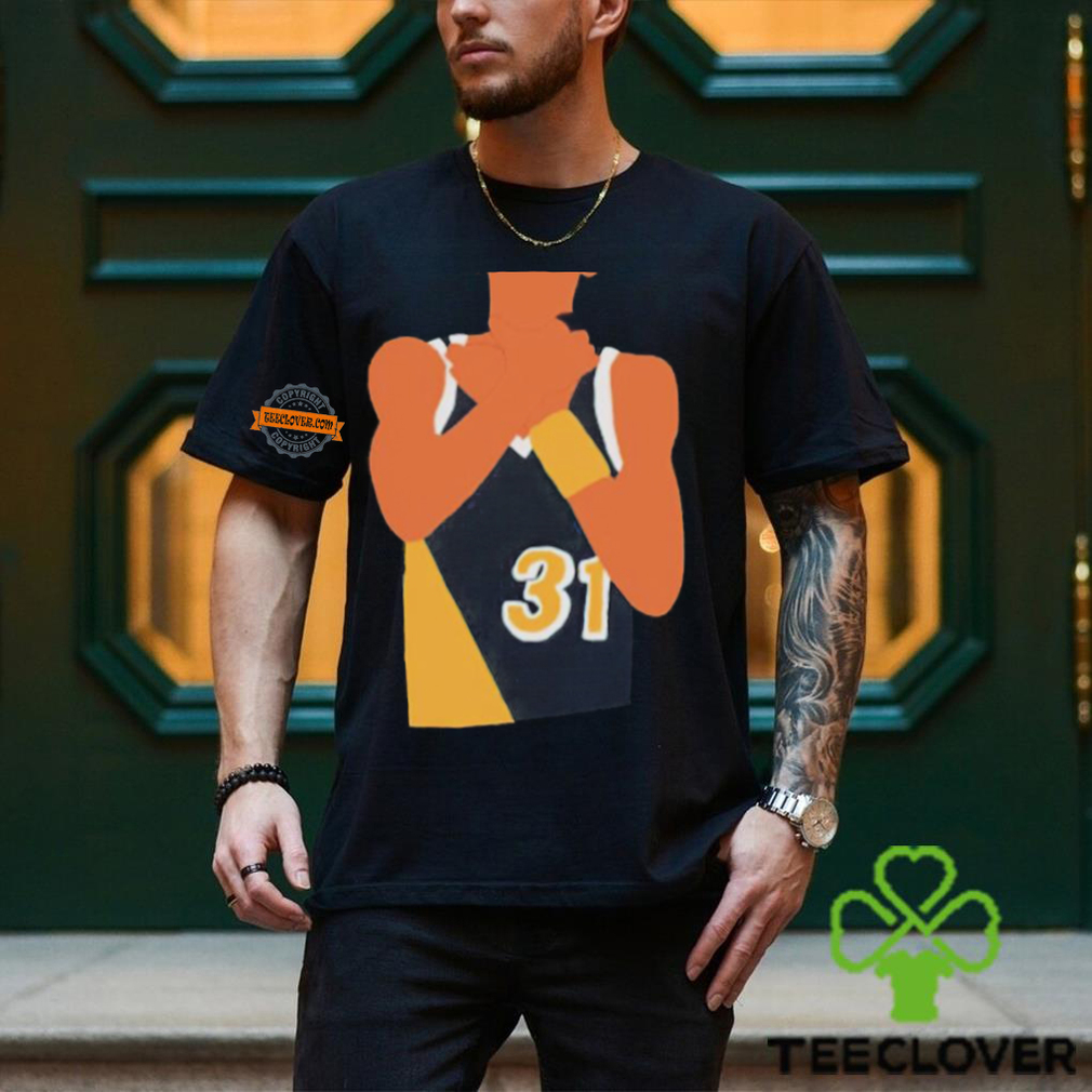 Reggie Miller choke sign shirt Reggie Miller choke sign shirt