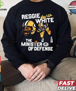 Reggie White the minister of defense Packers hoodie, sweater, longsleeve, shirt v-neck, t-shirt