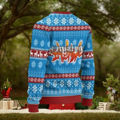 Rei Ayanami Anime Ugly Christmas Sweater Custom Neon Genesis Evangelion Xmas Gift