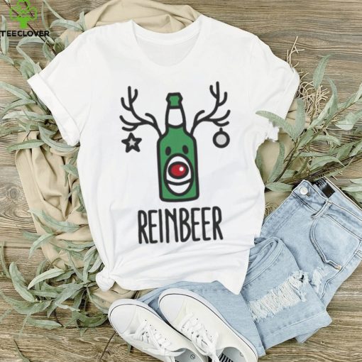 Reinbeer reindeer beer 2023 Christmas T shirt