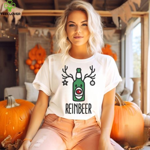 Reinbeer reindeer beer 2023 Christmas T shirt