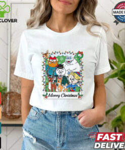 Reindeer Cartoon Christmas Shirt, Vintage Reindeer Christmas Gifts Shirt