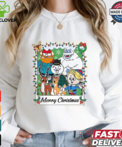 Reindeer Cartoon Christmas Shirt, Vintage Reindeer Christmas Gifts Shirt