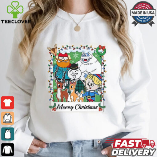 Reindeer Cartoon Christmas Shirt, Vintage Reindeer Christmas Gifts Shirt