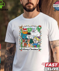 Reindeer Cartoon Christmas Shirt, Vintage Reindeer Christmas Gifts Shirt