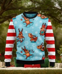 Reindeer Cute Ugly Christmas Sweater Gift Men Women