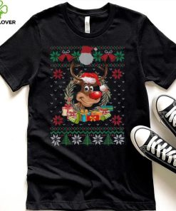 Reindeer Santa Hat Ugly Christmas Sweater Funny Xmas Gifts
