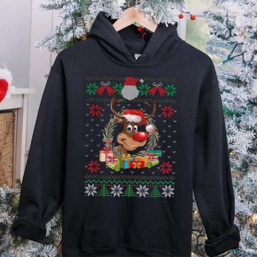 Reindeer Santa Hat Ugly Christmas Sweater Funny Xmas Gifts