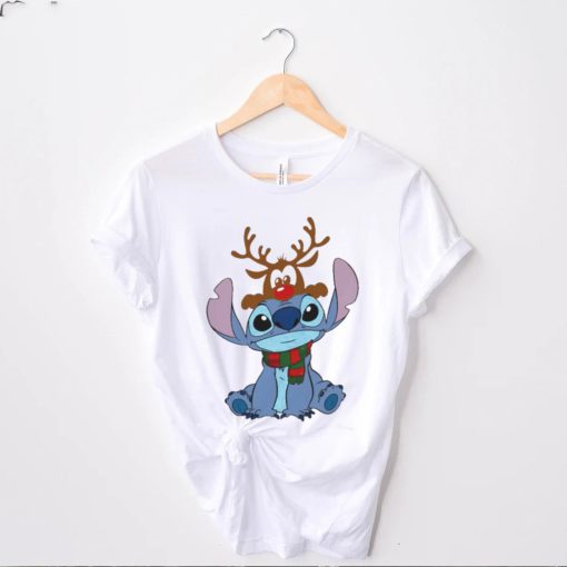 Reindeer Stitch Disney Christmas Shirt